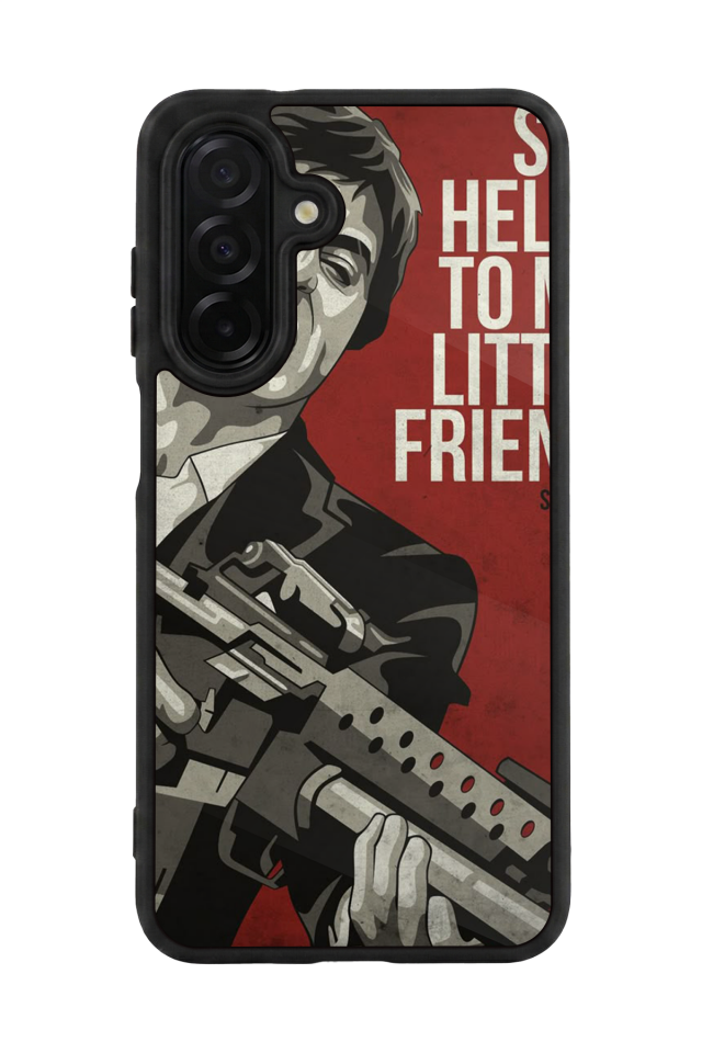 Samsung Galaxy A56 Uyumlu Scarface Tasarımlı Glossy Premium Kılıf