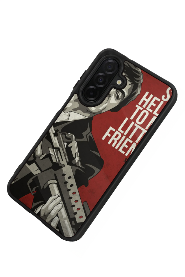 Samsung Galaxy A56 Uyumlu Scarface Tasarımlı Glossy Premium Kılıf