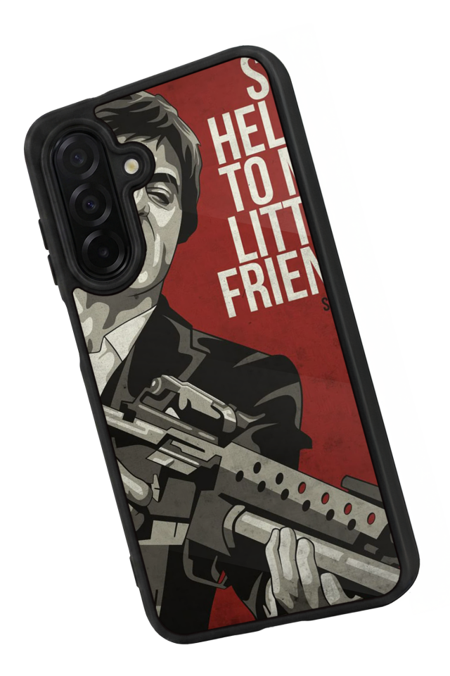 Samsung Galaxy A56 Uyumlu Scarface Tasarımlı Glossy Premium Kılıf