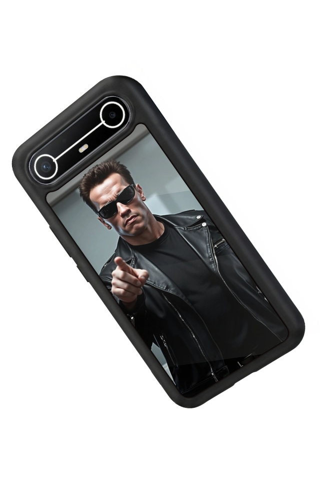 Tecno Spark Slim 5G Uyumlu Terminator Tasarımlı Glossy Premium Kılıf