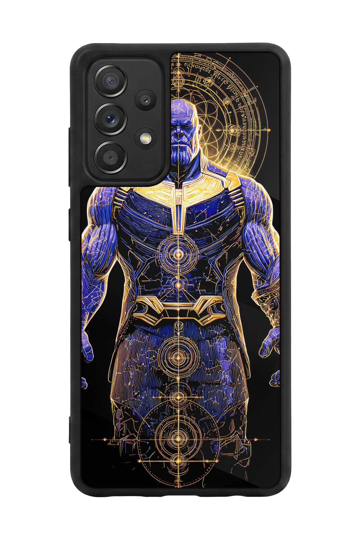 Samsung Galaxy A72 Uyumlu Thanos Tasarımlı Glossy Premium Kılıf