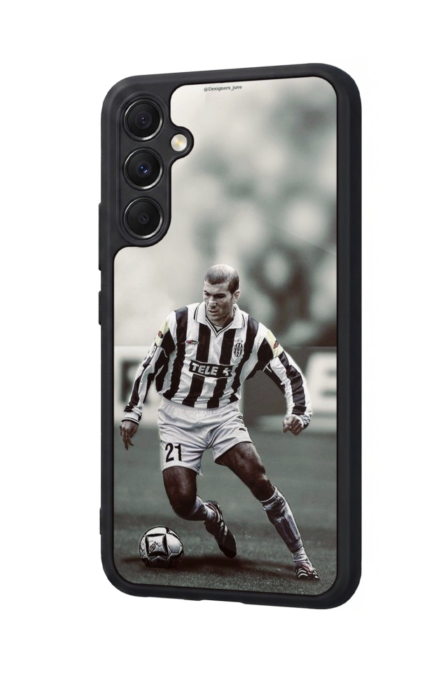 Samsung Galaxy A34 Uyumlu Zidane Tasarımlı Glossy Premium Kılıf