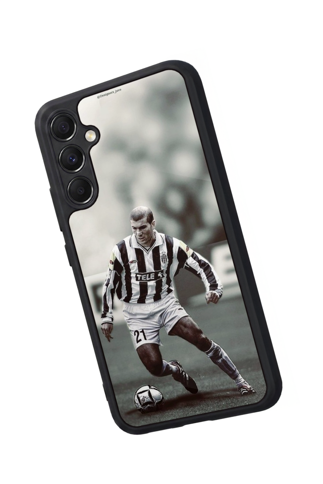 Samsung Galaxy A34 Uyumlu Zidane Tasarımlı Glossy Premium Kılıf