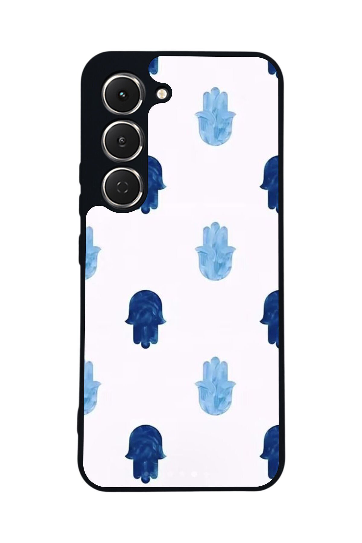 Tecno Spark 40 Pro Uyumlu Nazar Tasarımlı Glossy Premium Kılıf