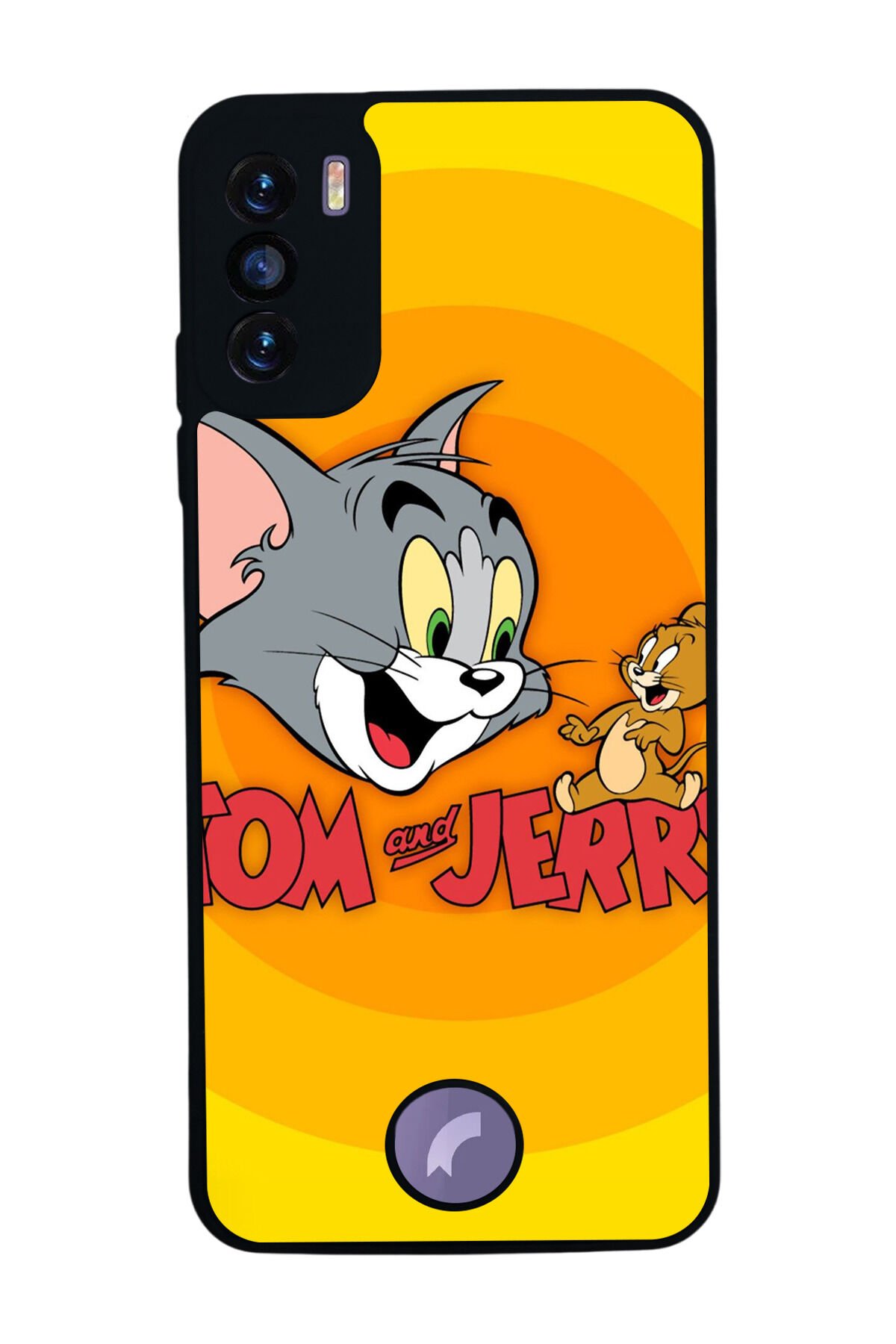 Reeder S19 Max Pro S Uyumlu Tom And Jerry Tasarımlı Glossy Premium Kılıf