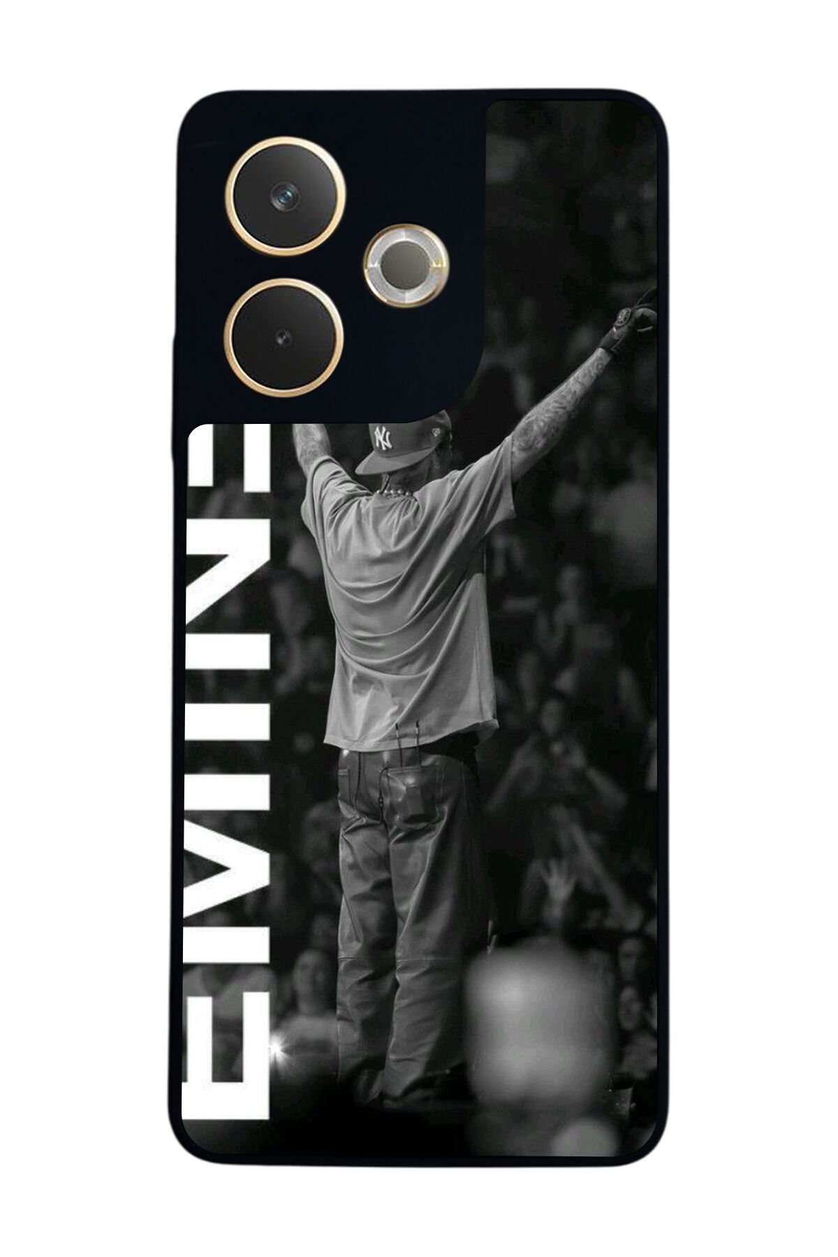 Oppo A5 Pro Uyumlu Eminem Tasarımlı Glossy Premium Kılıf