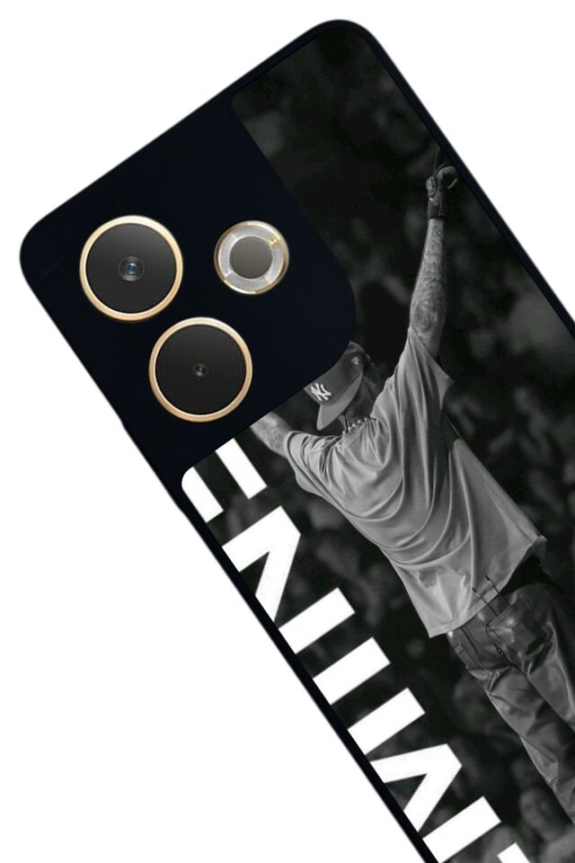 Oppo A5 Pro Uyumlu Eminem Tasarımlı Glossy Premium Kılıf