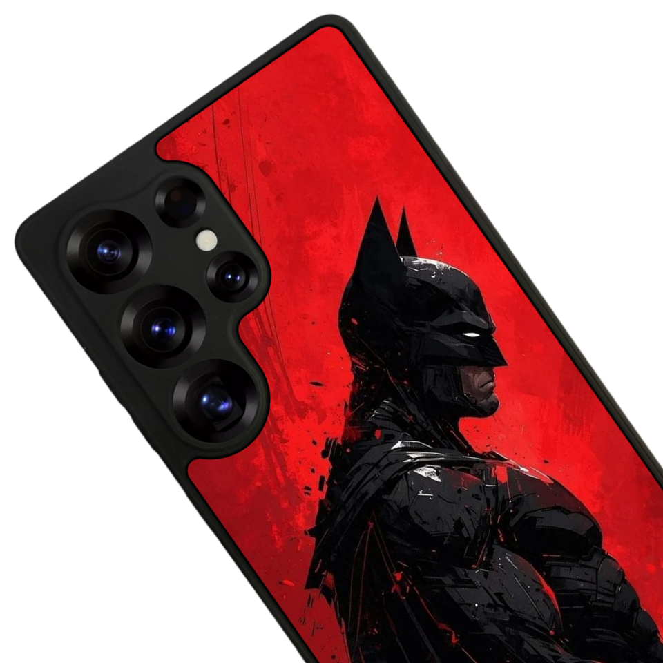 Samsung Galaxy S25 Ultra Uyumlu Batman Tasarımlı Glossy Premium Kılıf