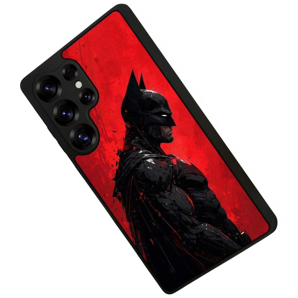 Samsung Galaxy S25 Ultra Uyumlu Batman Tasarımlı Glossy Premium Kılıf