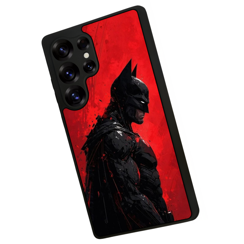 Samsung Galaxy S25 Ultra Uyumlu Batman Tasarımlı Glossy Premium Kılıf