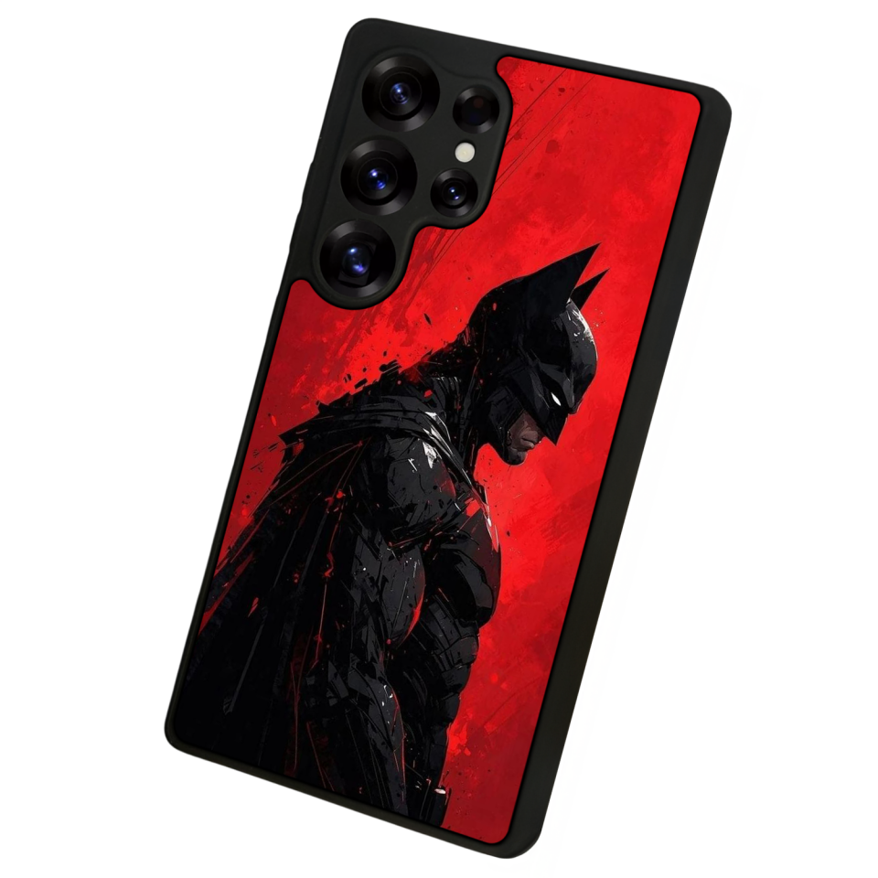 Samsung Galaxy S25 Ultra Uyumlu Batman Tasarımlı Glossy Premium Kılıf