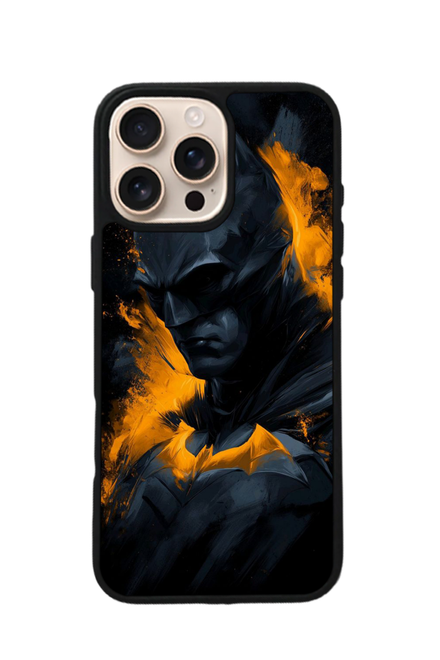 iPhone 15 Pro Uyumlu Batman Tasarımlı Glossy Premium Kılıf