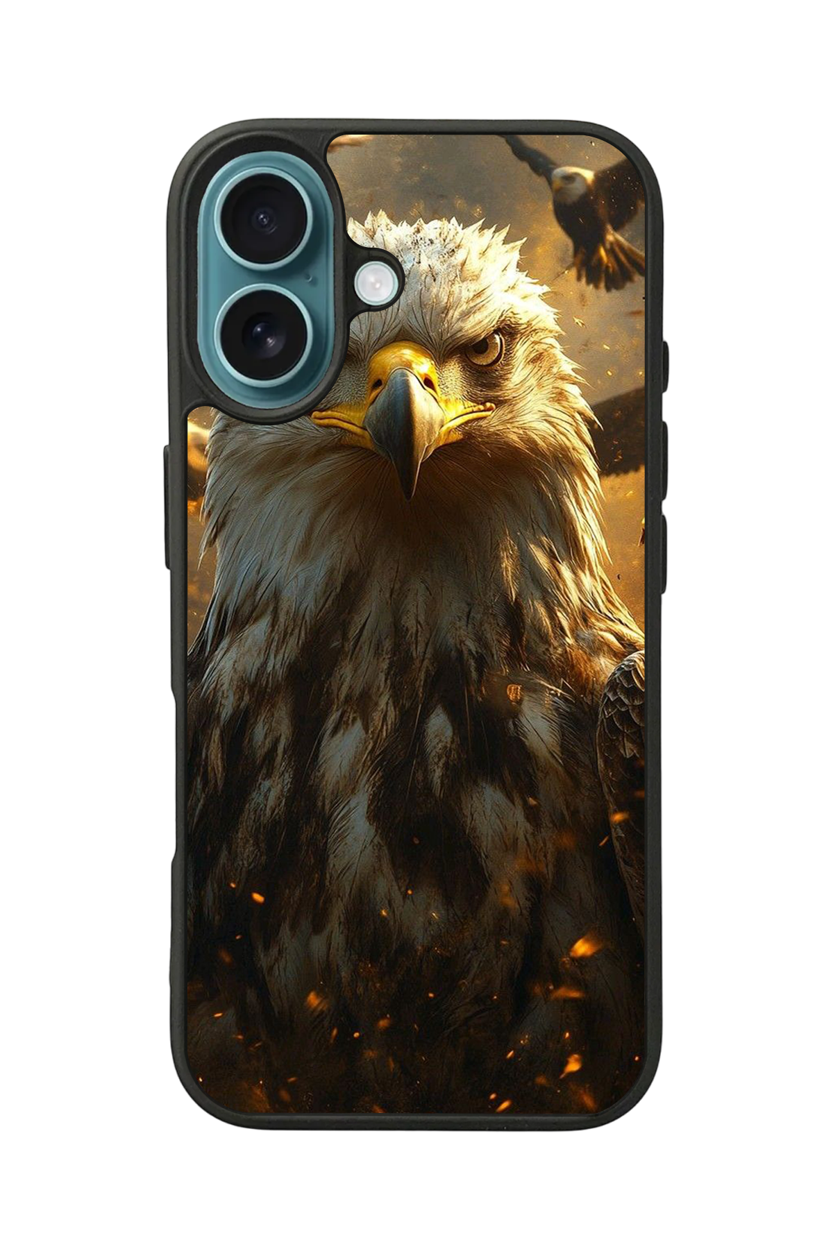 iPhone 16 Uyumlu Besiktas Tasarımlı Glossy Premium Kılıf