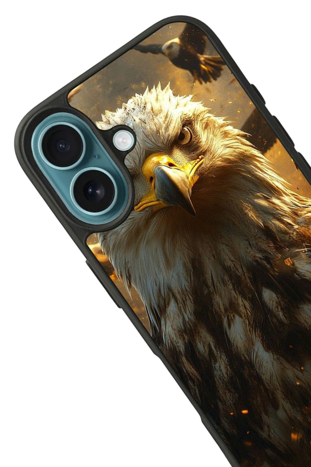 iPhone 16 Uyumlu Besiktas Tasarımlı Glossy Premium Kılıf