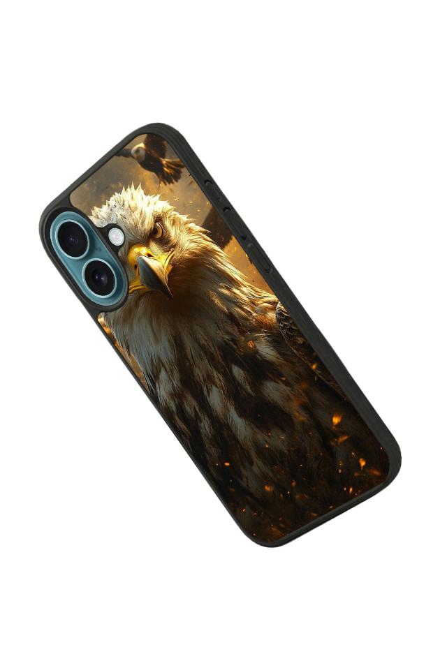 iPhone 16 Uyumlu Besiktas Tasarımlı Glossy Premium Kılıf