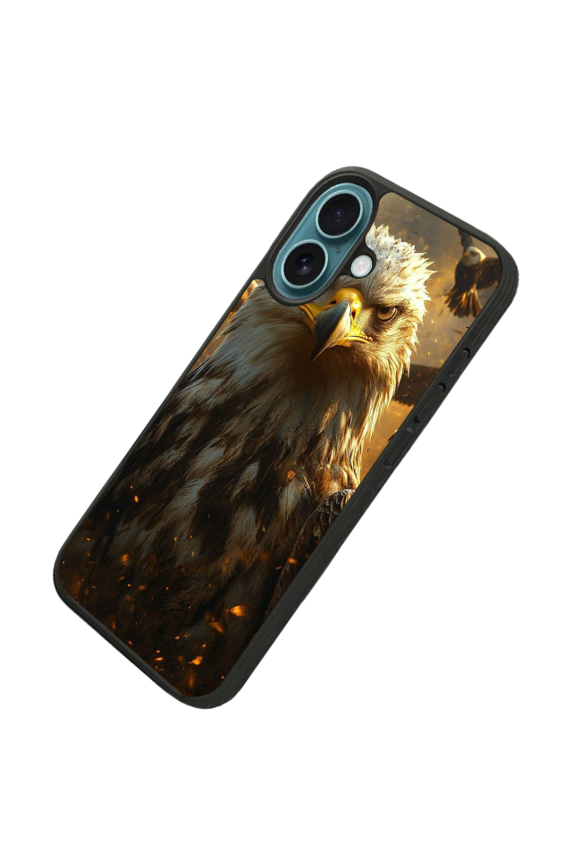 iPhone 16 Uyumlu Besiktas Tasarımlı Glossy Premium Kılıf