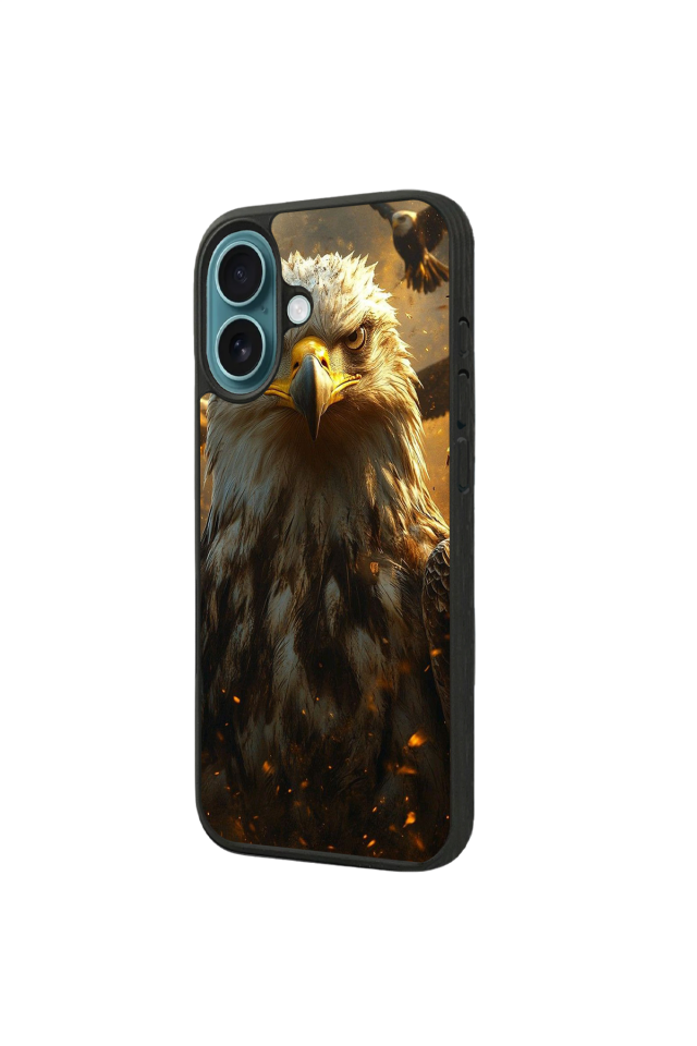 iPhone 16 Uyumlu Besiktas Tasarımlı Glossy Premium Kılıf