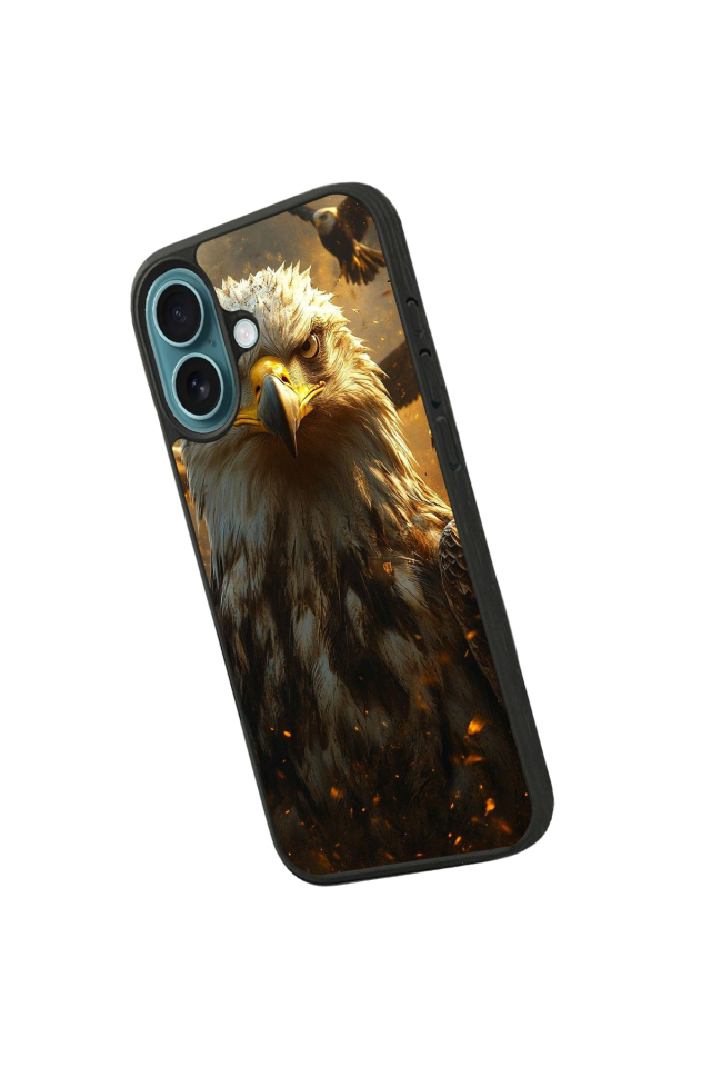 iPhone 16 Uyumlu Besiktas Tasarımlı Glossy Premium Kılıf