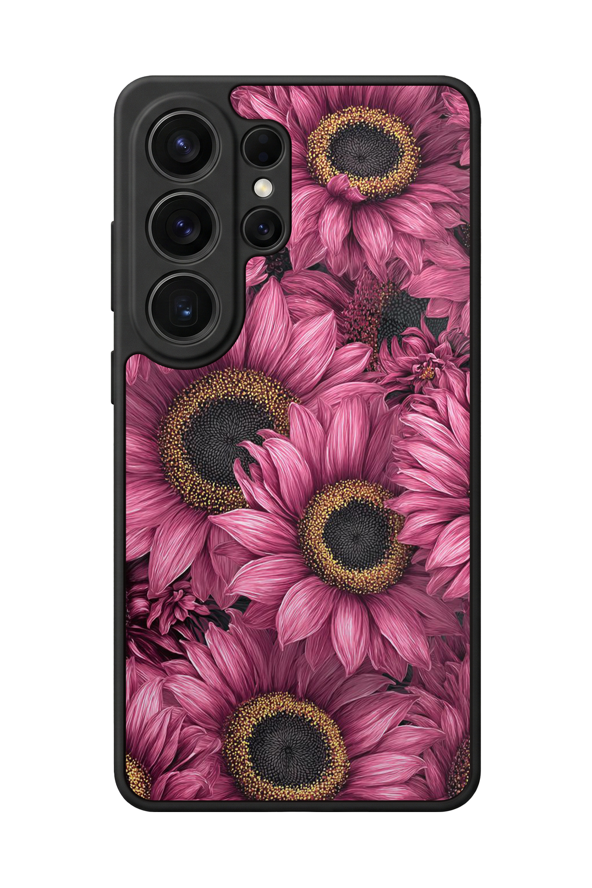 Samsung Galaxy S26 Ultra Uyumlu Cicek Tasarımlı Glossy Premium Kılıf
