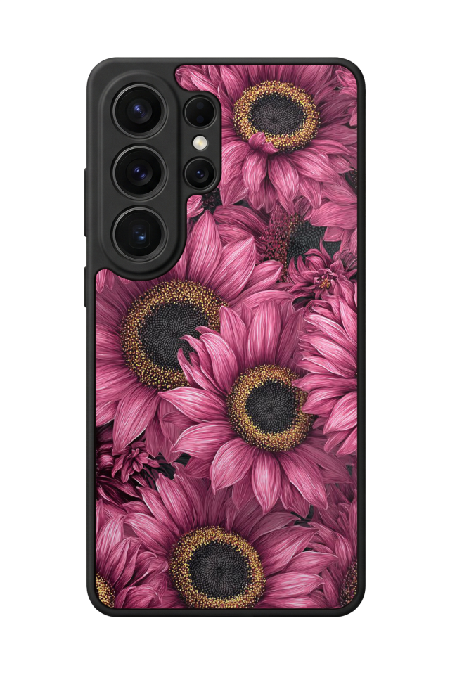 Samsung Galaxy S26 Ultra Uyumlu Cicek Tasarımlı Glossy Premium Kılıf