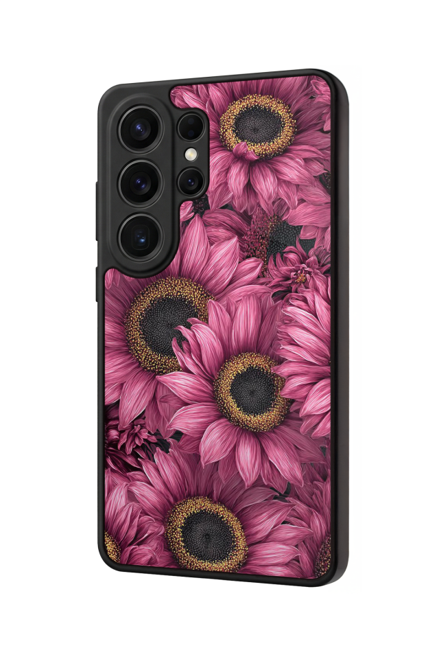 Samsung Galaxy S26 Ultra Uyumlu Cicek Tasarımlı Glossy Premium Kılıf