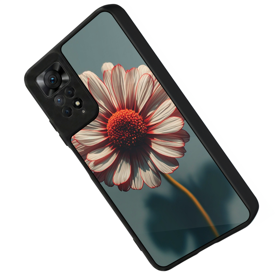 Xiaomi Redmi Note 12 Pro Uyumlu Cicek Tasarımlı Glossy Premium Kılıf