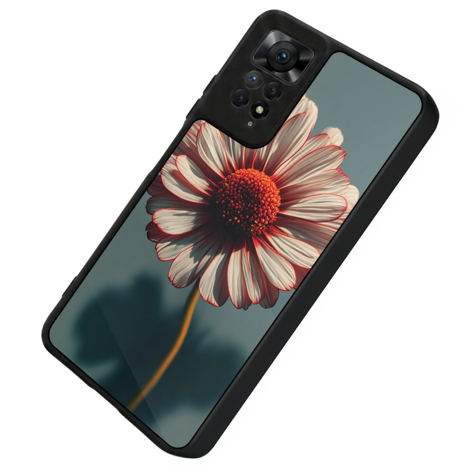 Xiaomi Redmi Note 12 Pro Uyumlu Cicek Tasarımlı Glossy Premium Kılıf