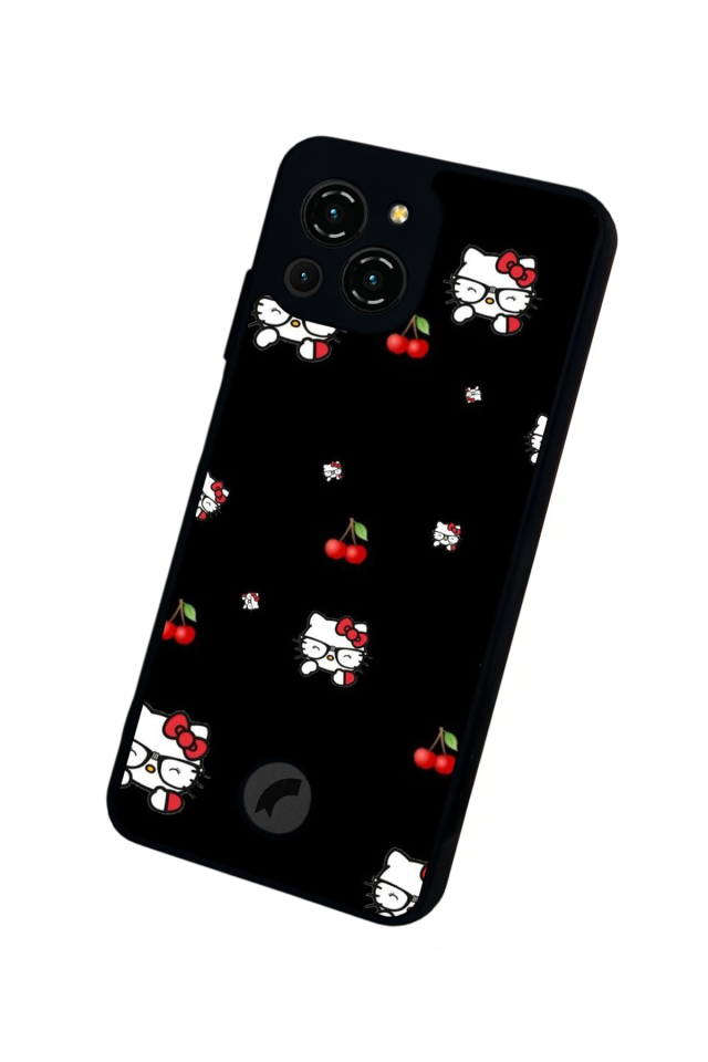 Reeder S23 Pro Max Uyumlu HelloKitty Tasarımlı Glossy Premium Kılıf