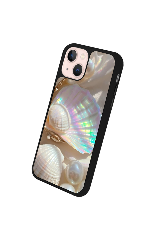 iPhone 15 Plus Uyumlu  İnci Tasarımlı Glossy Premium Kılıf