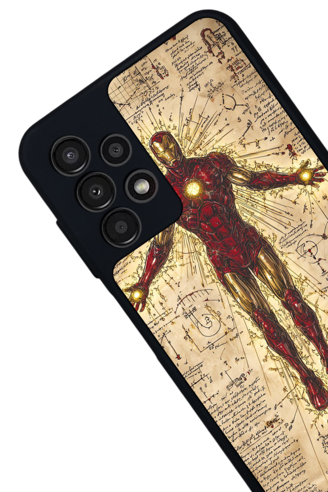 Samsung Galaxy A23 Uyumlu Iron Man ( Demir Adam ) Tasarımlı Glossy Premium Kılıf