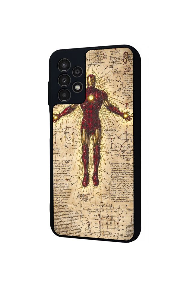 Samsung Galaxy A23 Uyumlu Iron Man ( Demir Adam ) Tasarımlı Glossy Premium Kılıf
