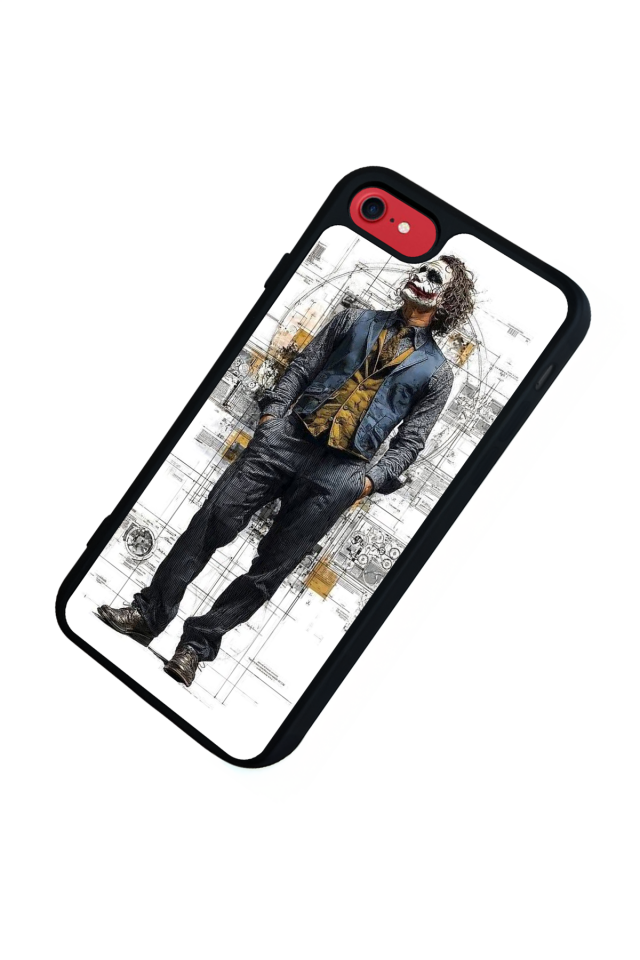 iPhone 8 Uyumlu Joker Tasarımlı Glossy Premium Kılıf