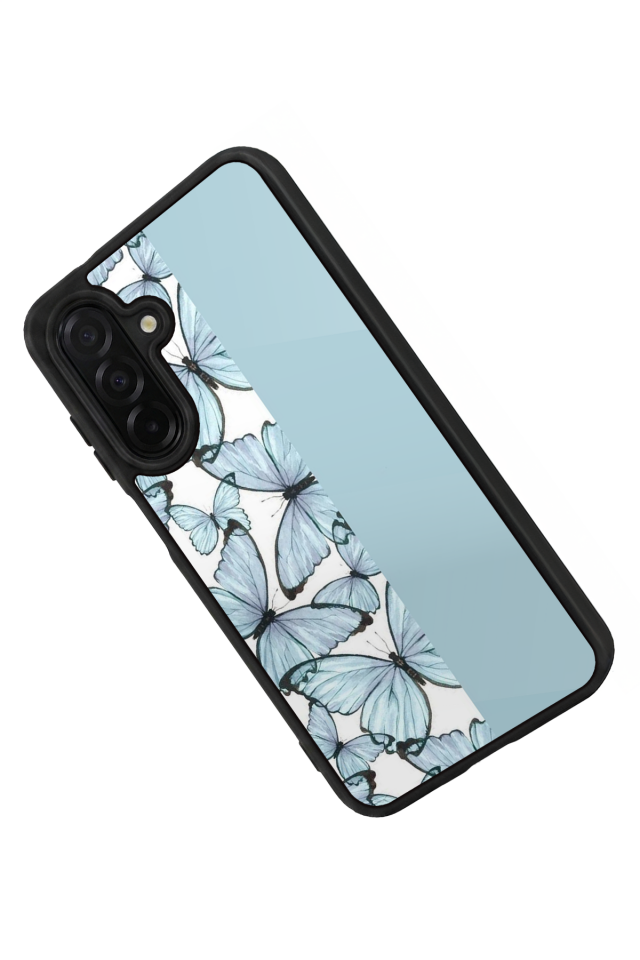 Samsung Galaxy A36 Uyumlu Kelebek Tasarımlı Glossy Premium Kılıf