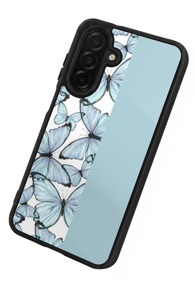 Samsung Galaxy A36 Uyumlu Kelebek Tasarımlı Glossy Premium Kılıf