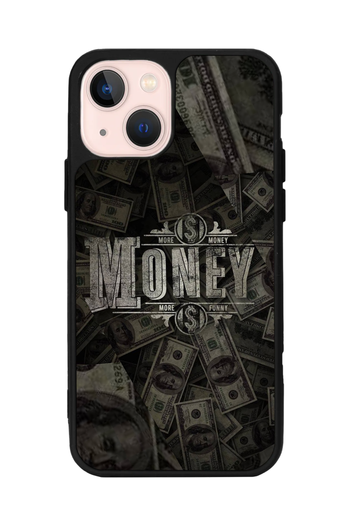 iPhone 13 Mini Uyumlu Money Para Tasarımlı Glossy Premium Kılıf