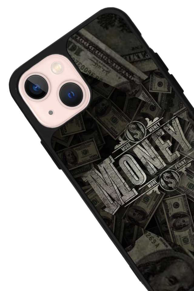 iPhone 13 Mini Uyumlu Money Para Tasarımlı Glossy Premium Kılıf