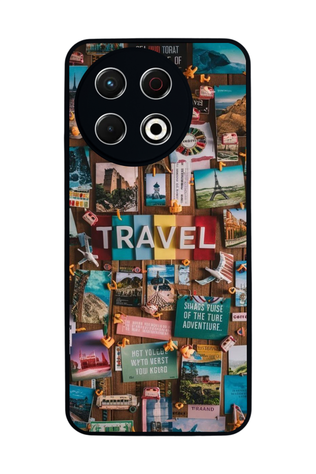 Tecno Spark 30 Pro Uyumlu Poster Tasarımlı Glossy Premium Kılıf