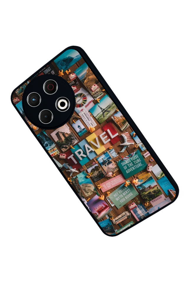 Tecno Spark 30 Pro Uyumlu Poster Tasarımlı Glossy Premium Kılıf