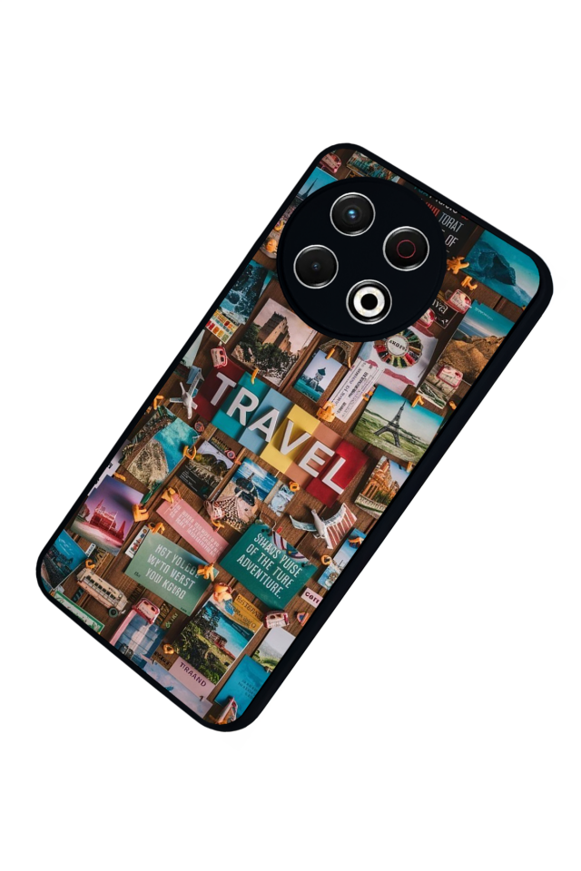 Tecno Spark 30 Pro Uyumlu Poster Tasarımlı Glossy Premium Kılıf