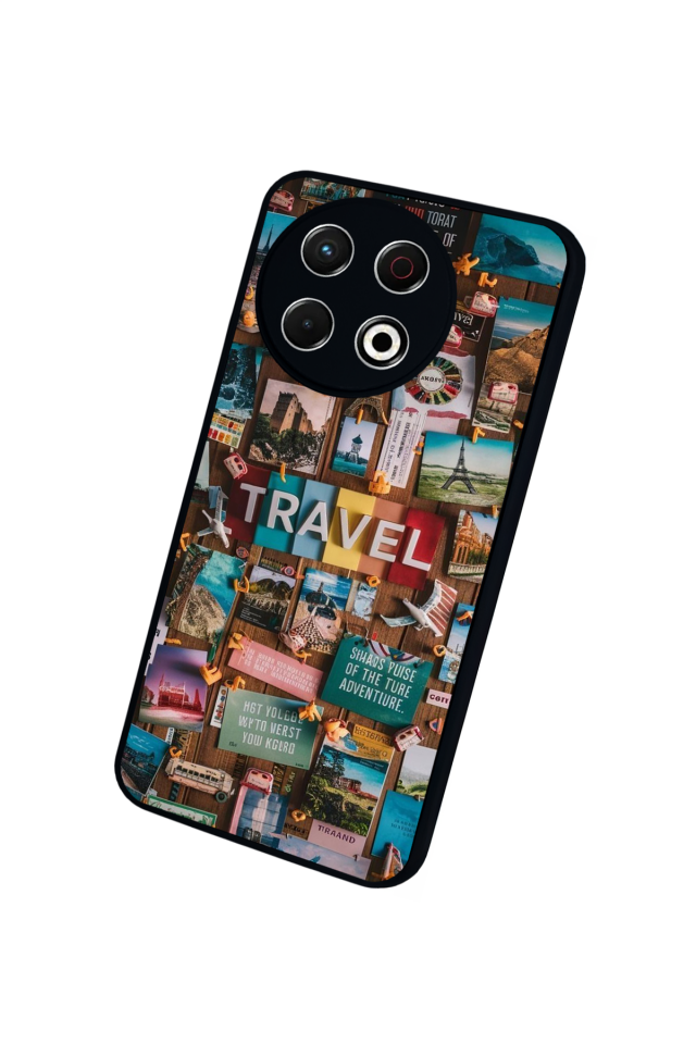 Tecno Spark 30 Pro Uyumlu Poster Tasarımlı Glossy Premium Kılıf