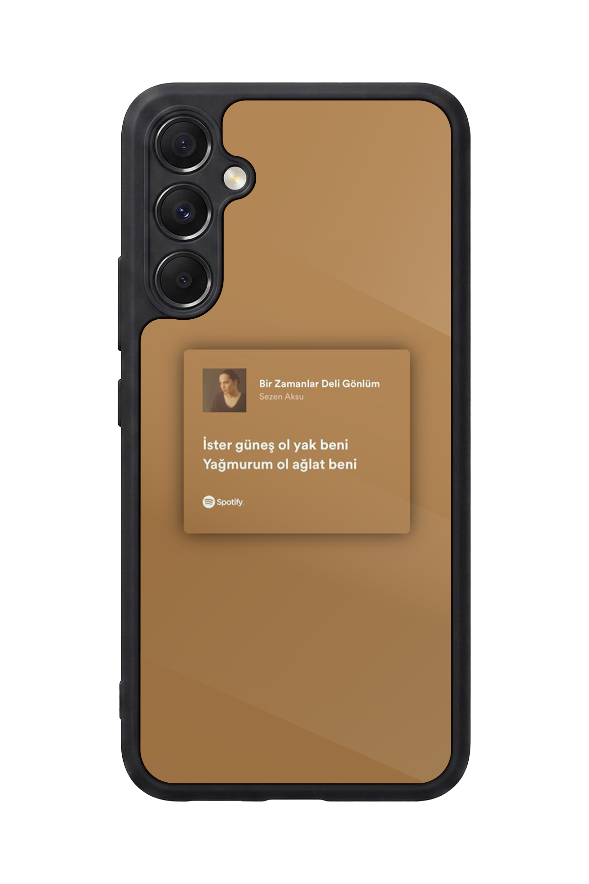 Samsung Galaxy M34 Uyumlu Sarki Sozleri Tasarımlı Glossy Premium Kılıf
