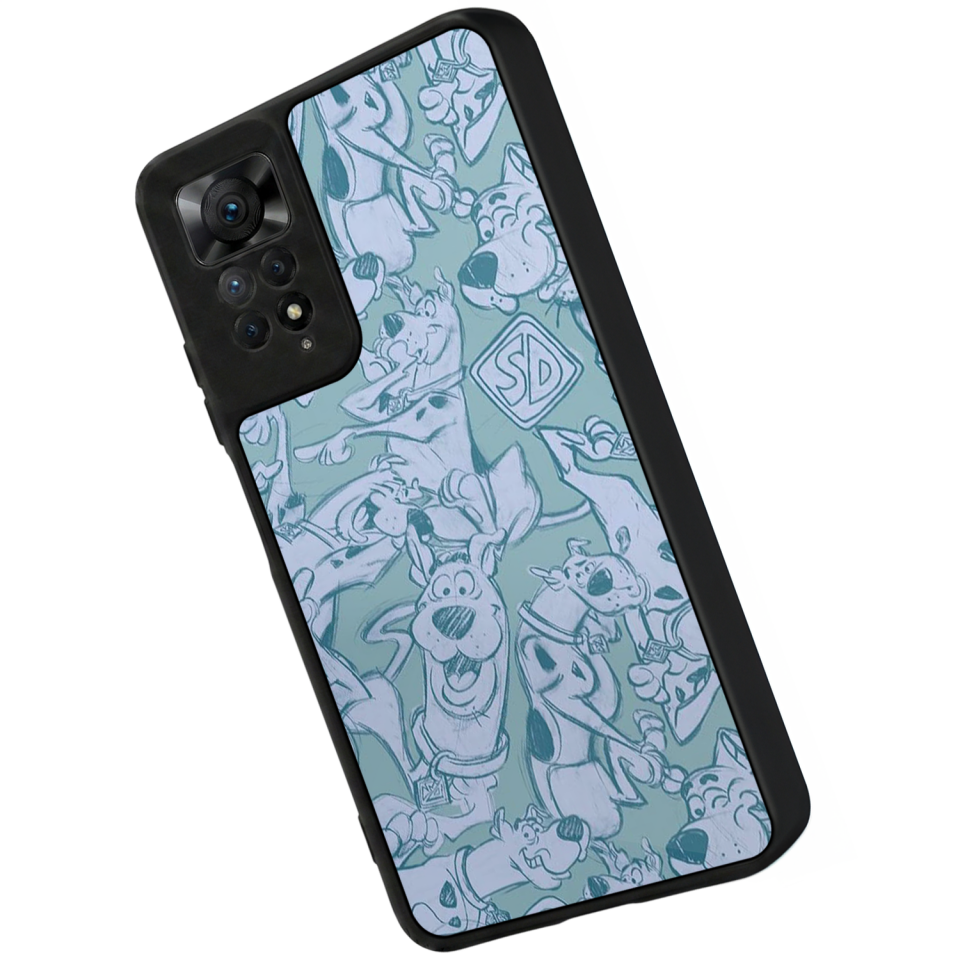 Xiaomi Redmi Note 11 Pro Uyumlu Scooby Doo Tasarımlı Glossy Premium Kılıf