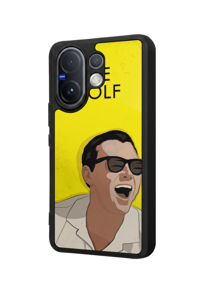 Vivo V60 Uyumlu TheWolf Tasarımlı Glossy Premium Kılıf