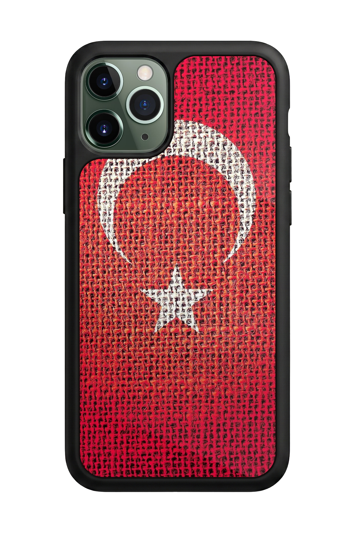 iPhone 11 Pro Uyumlu Türk Bayragi Tasarımlı Glossy Premium Kılıf