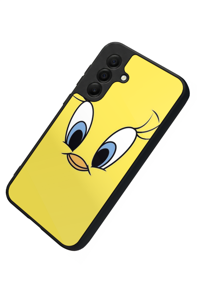 Samsung Galaxy A17 Uyumlu Tweety Tasarımlı Glossy Premium Kılıf
