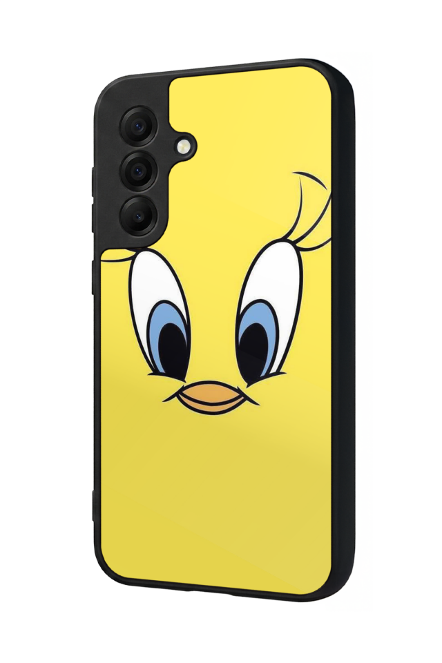 Samsung Galaxy A17 Uyumlu Tweety Tasarımlı Glossy Premium Kılıf