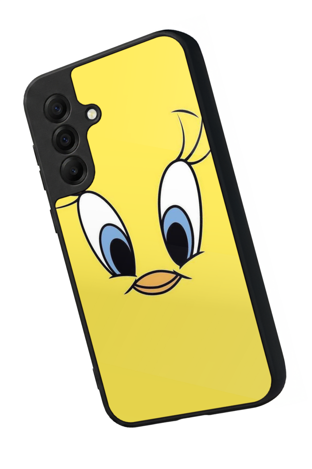 Samsung Galaxy A17 Uyumlu Tweety Tasarımlı Glossy Premium Kılıf