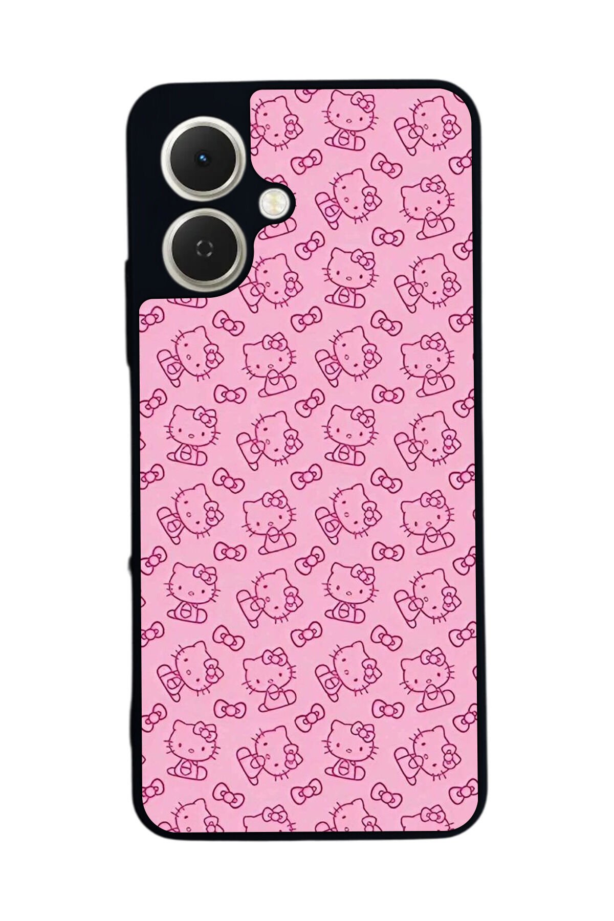 Tecno Spark GO 2 Uyumlu HelloKitty Tasarımlı Glossy Premium Kılıf