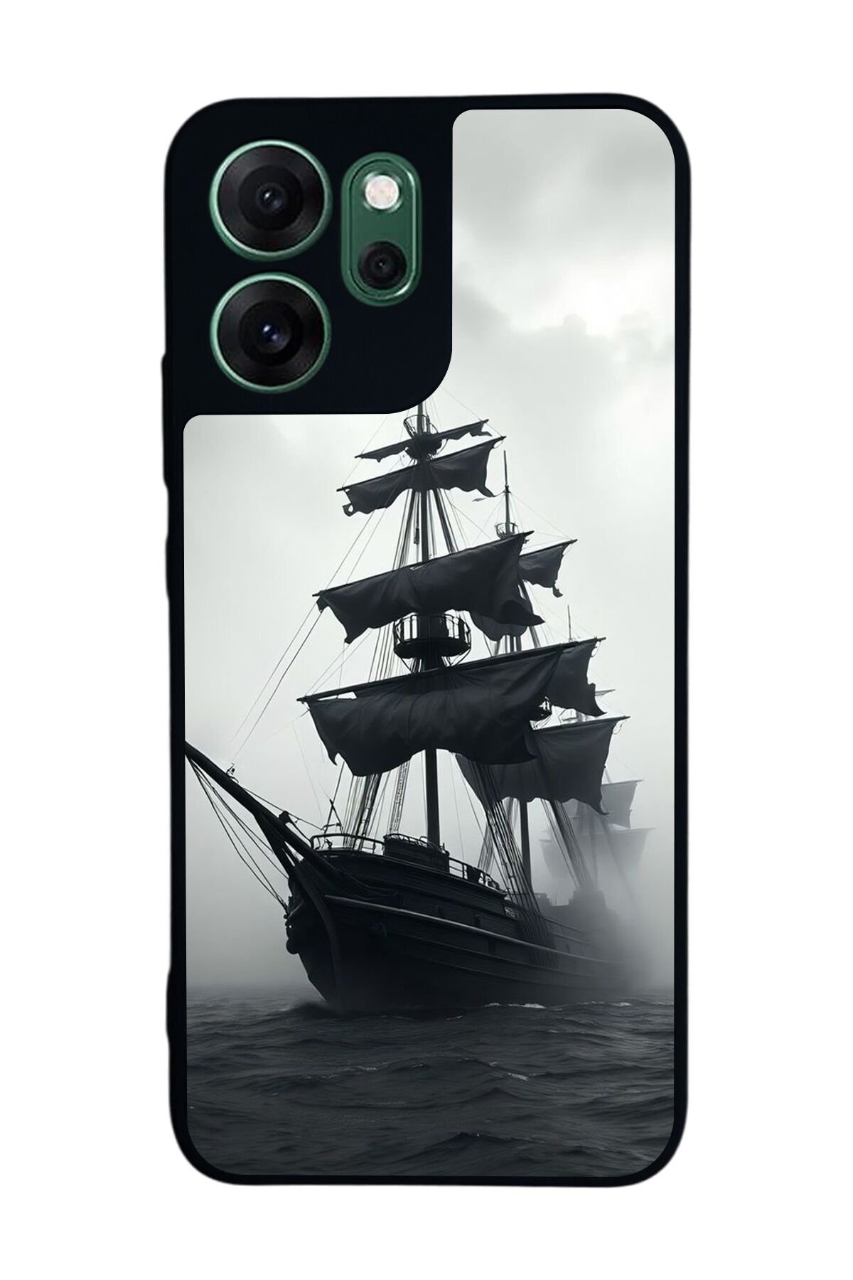 Oppo Reno 14F Uyumlu Korsan Tasarımlı Glossy Premium Kılıf