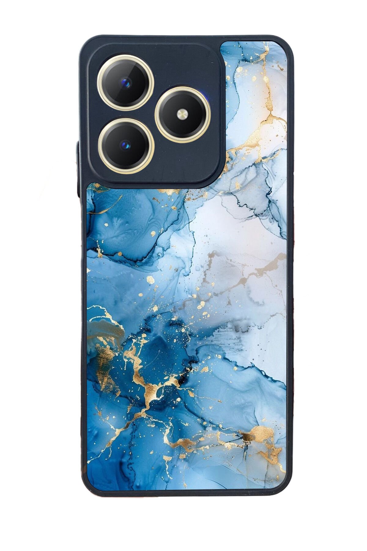 Realme C63 Mat Uyumlu Siyah Kılıf – Yumuşak Silikon, Koruyucu, Şok Emici Kapak